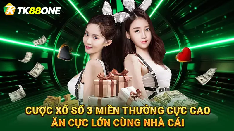 Cược xổ số 3 miền thưởng cực cao, ăn cực lớn cùng nhà cái