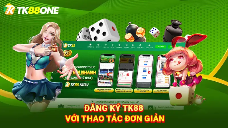 Đăng ký TK88 với thao tác đơn giản