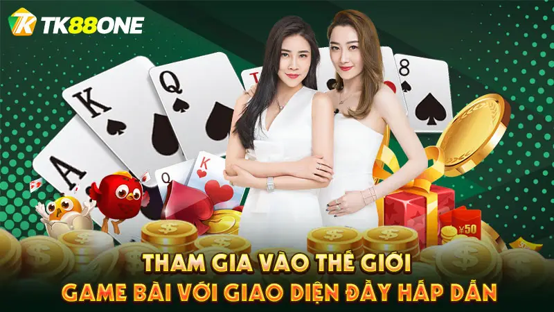 Tham gia vào thế giới game bài với giao diện đầy hấp dẫn